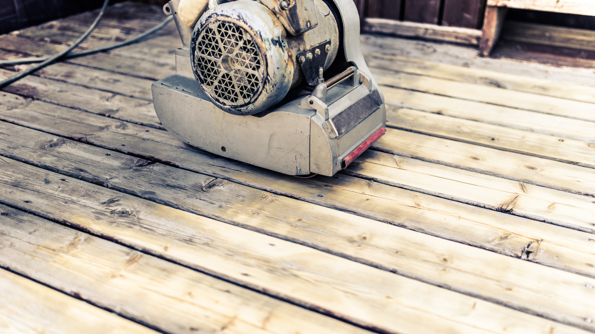 deck prep before professional deck staining services
