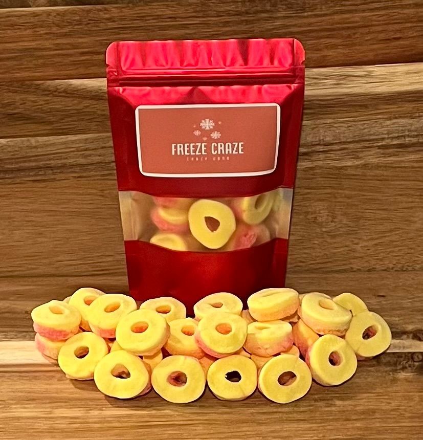 Freeze-Dried Peach Rings