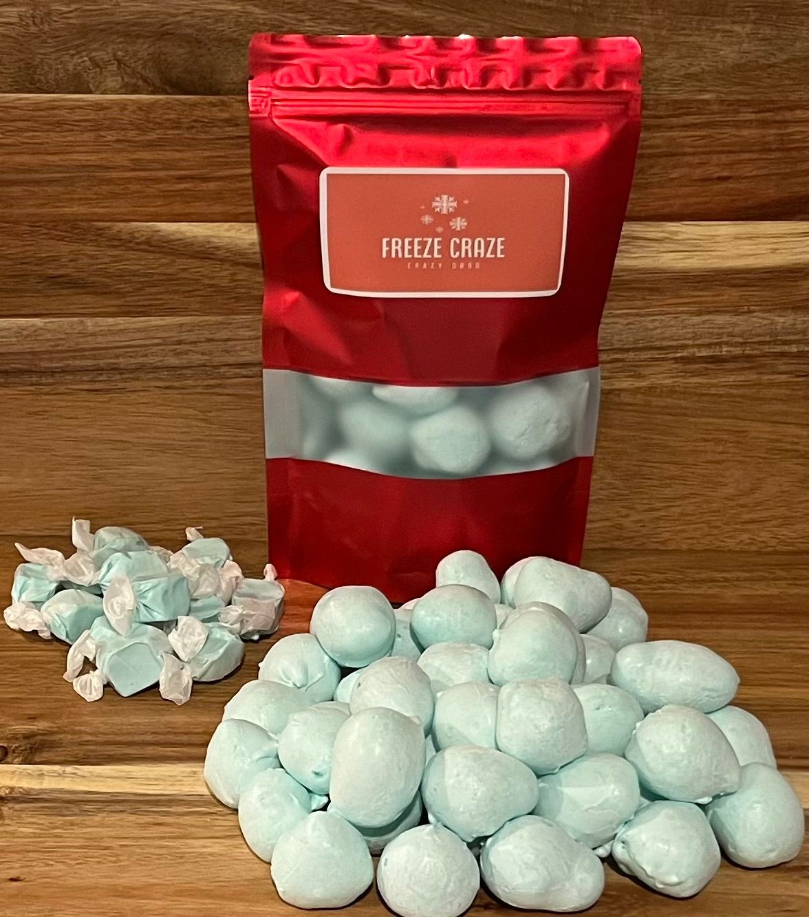 Freeze-Dried Saltwater Taffy - Cotton Candy