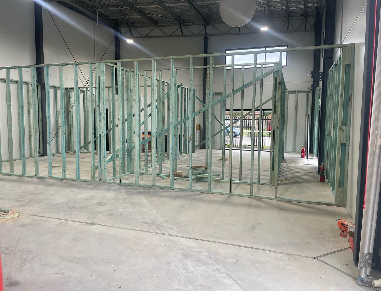 Interior View of a Building Under Construction — Rowal Constructions in Hamilton, NSW