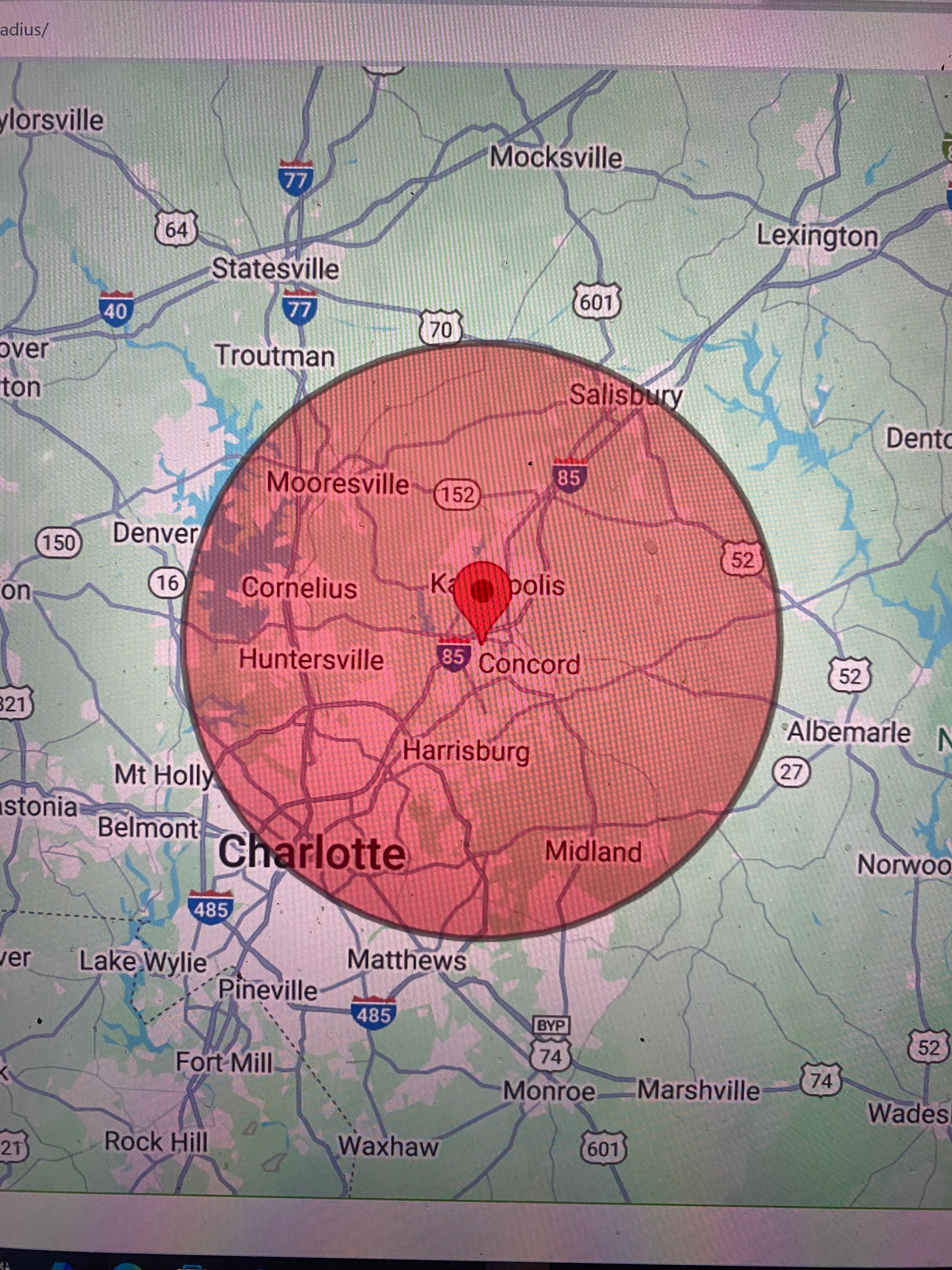 Proudly serving the Concord, NC and surrounding areas.