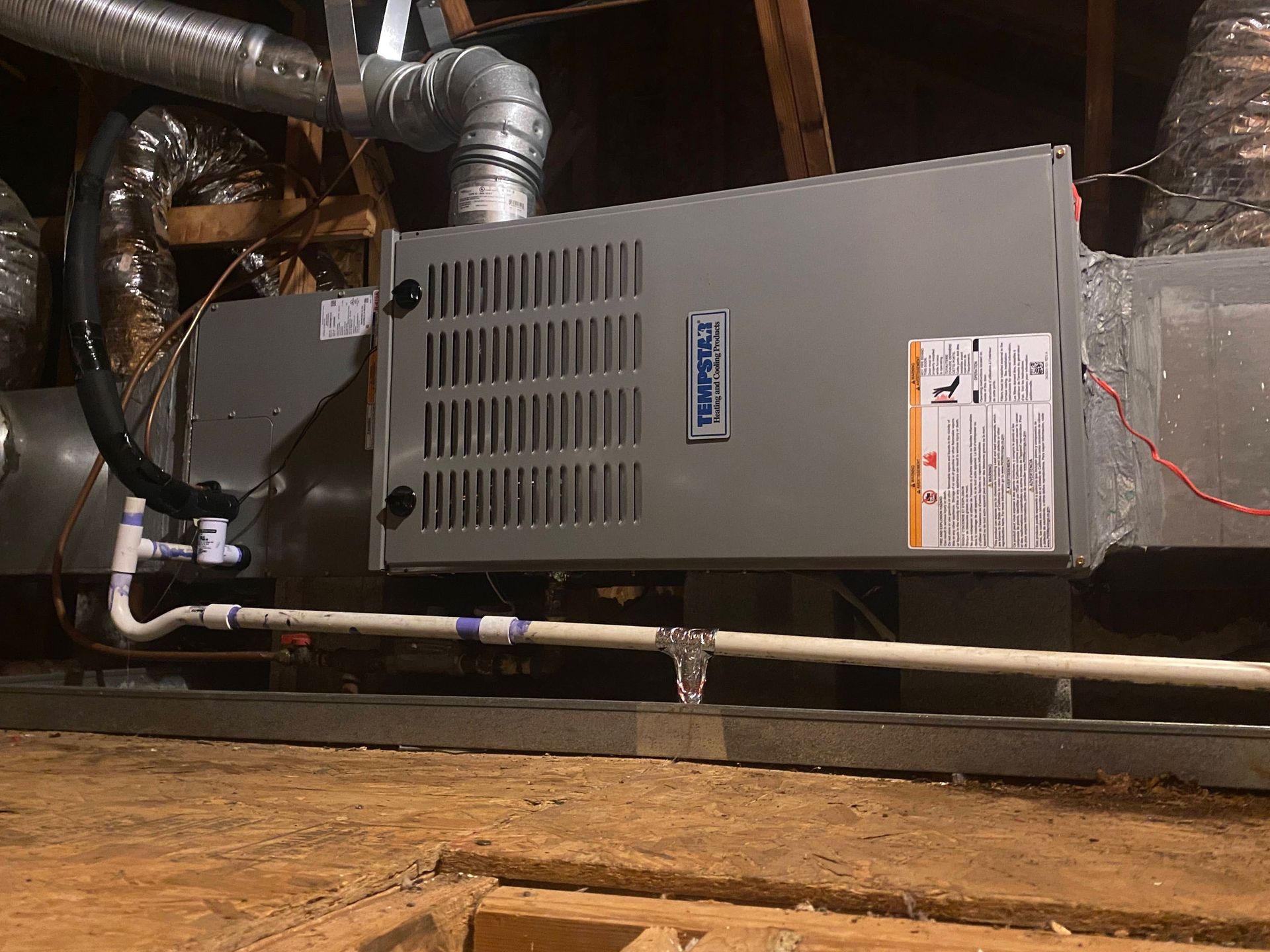 Subzero Mechanical gas furnace installation in Concord, NC