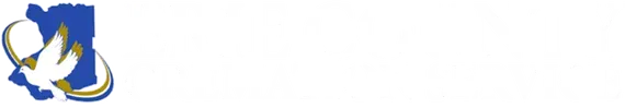 Blue-and-white logo with a stylized bird and gold swoosh; "Erie Count Cremation Service"