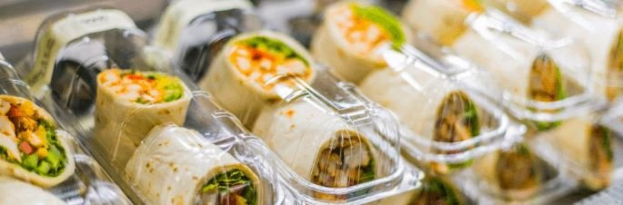 Food prepacked for direct sale