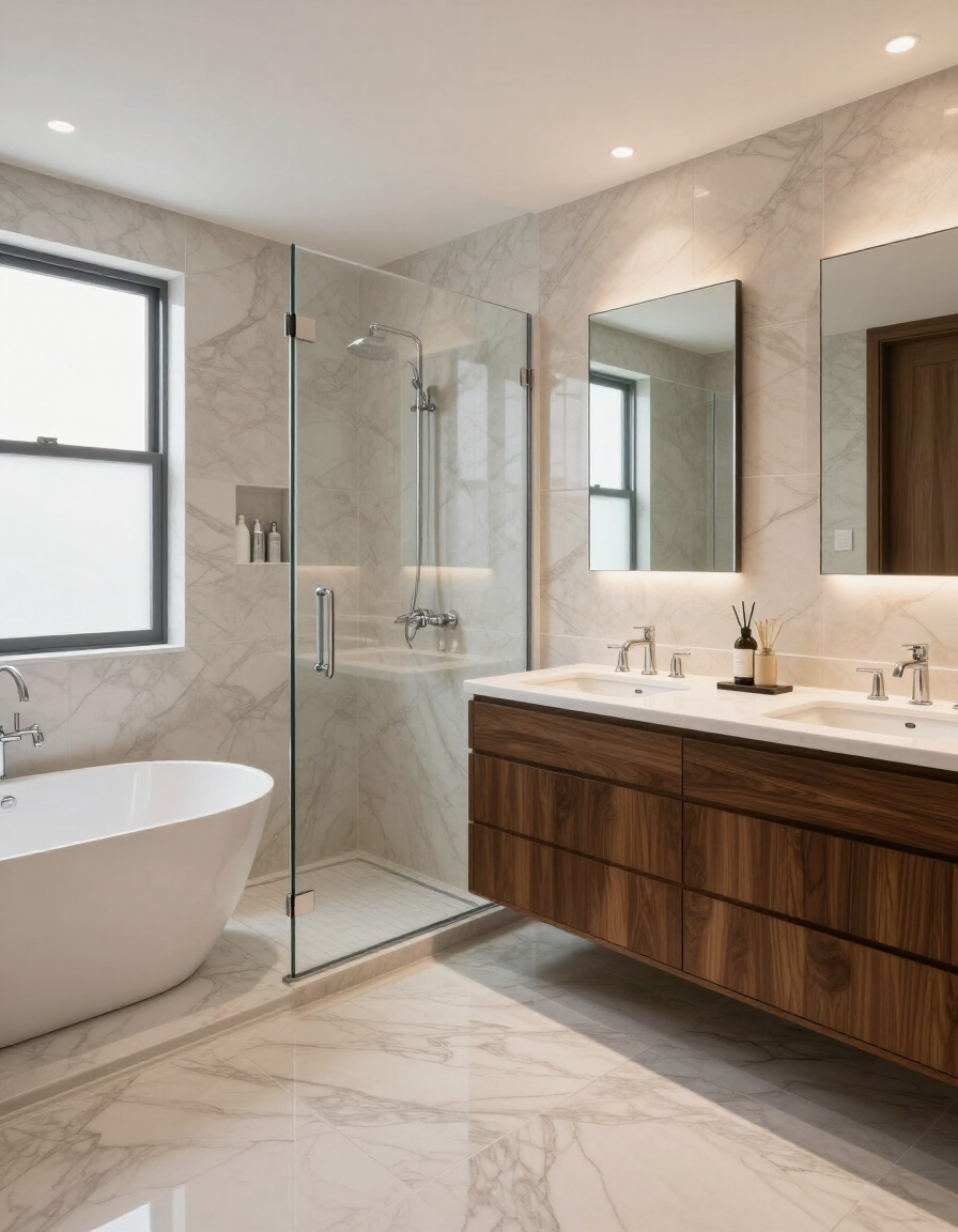 Master bathroom renovation