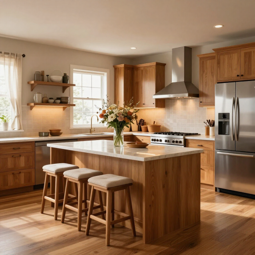 Maria and David R. kitchen