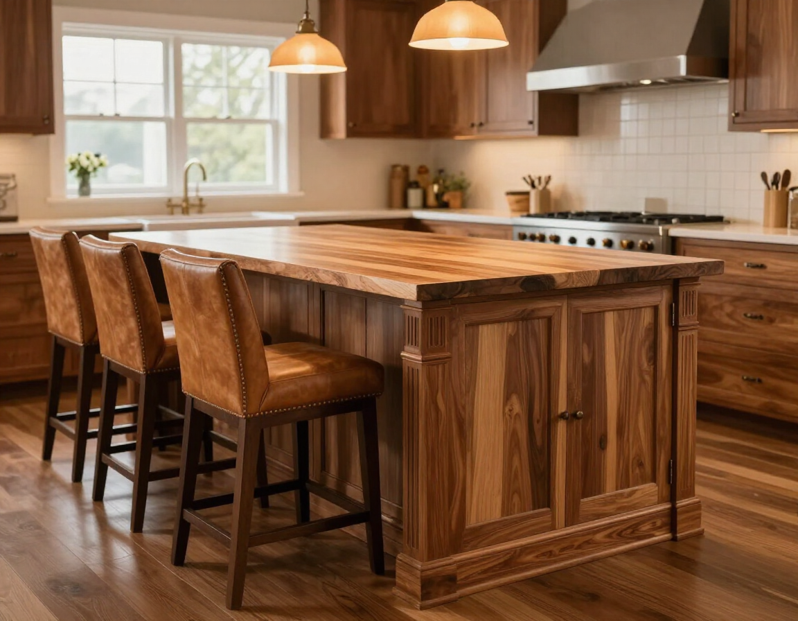 Custom kitchen island