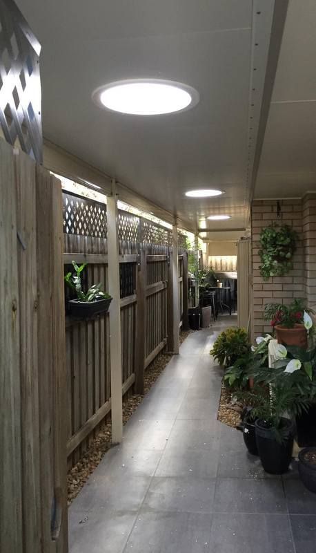 Walkway with Skylight — Lilydale, QLD — SunCity Skylights