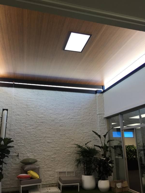 Room with a square skylight — Lilydale, QLD — SunCity Skylights
