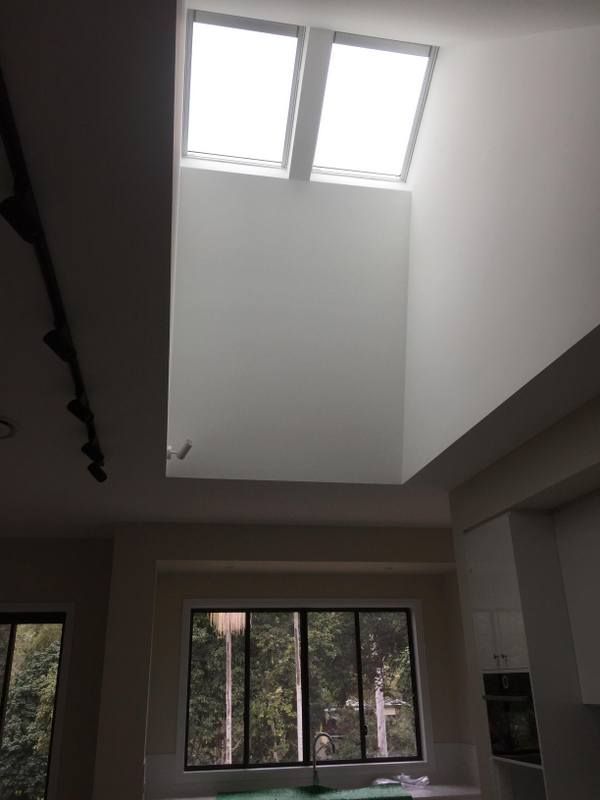 Kitchen with a skylight in the ceiling — Lilydale, QLD — SunCity Skylights