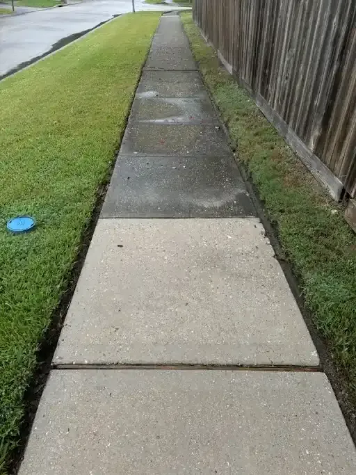 Doing Sidewalk Cleaning