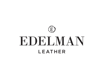 EDELMAN LEATHER logo in black on a white background