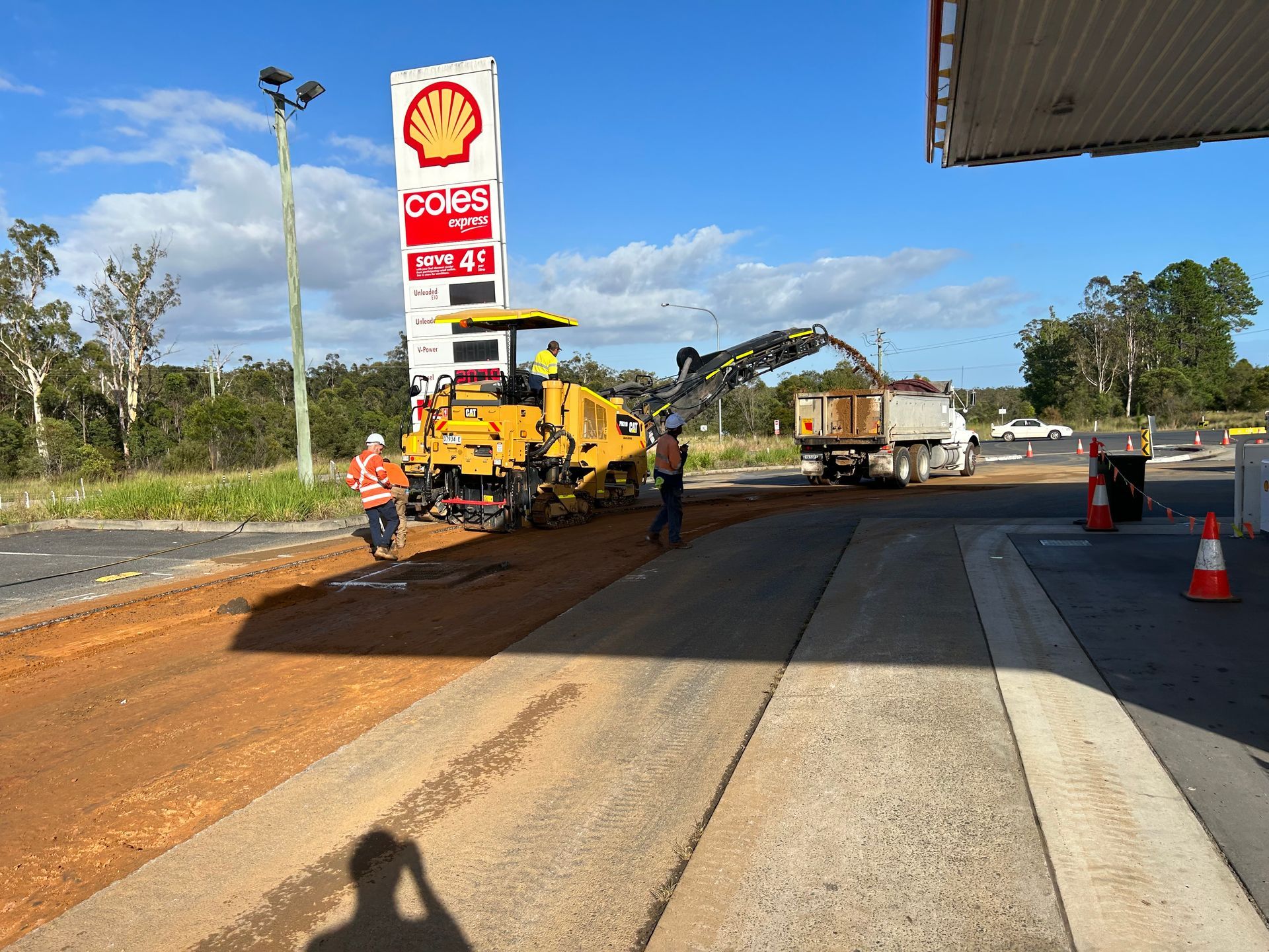 Commercial Road Construction — North Coast Asphalts in Corindi Beach, NSW Commercial Road Construction — North Coast Asphalts in Corindi Beach, NSW