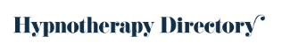 A logo for hypnotherapy directory is shown on a white background.