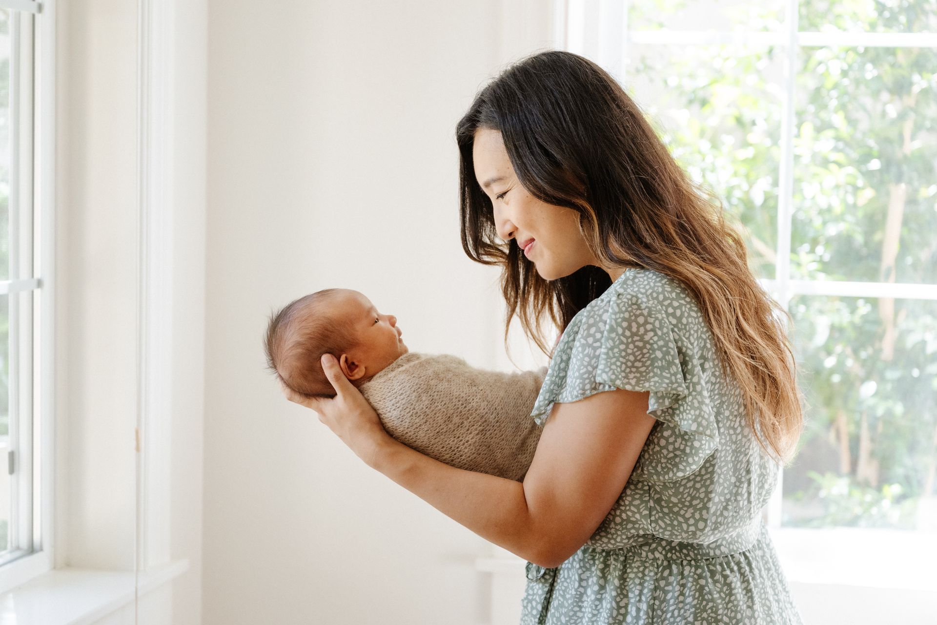 Irvine In Home Newborn Photos