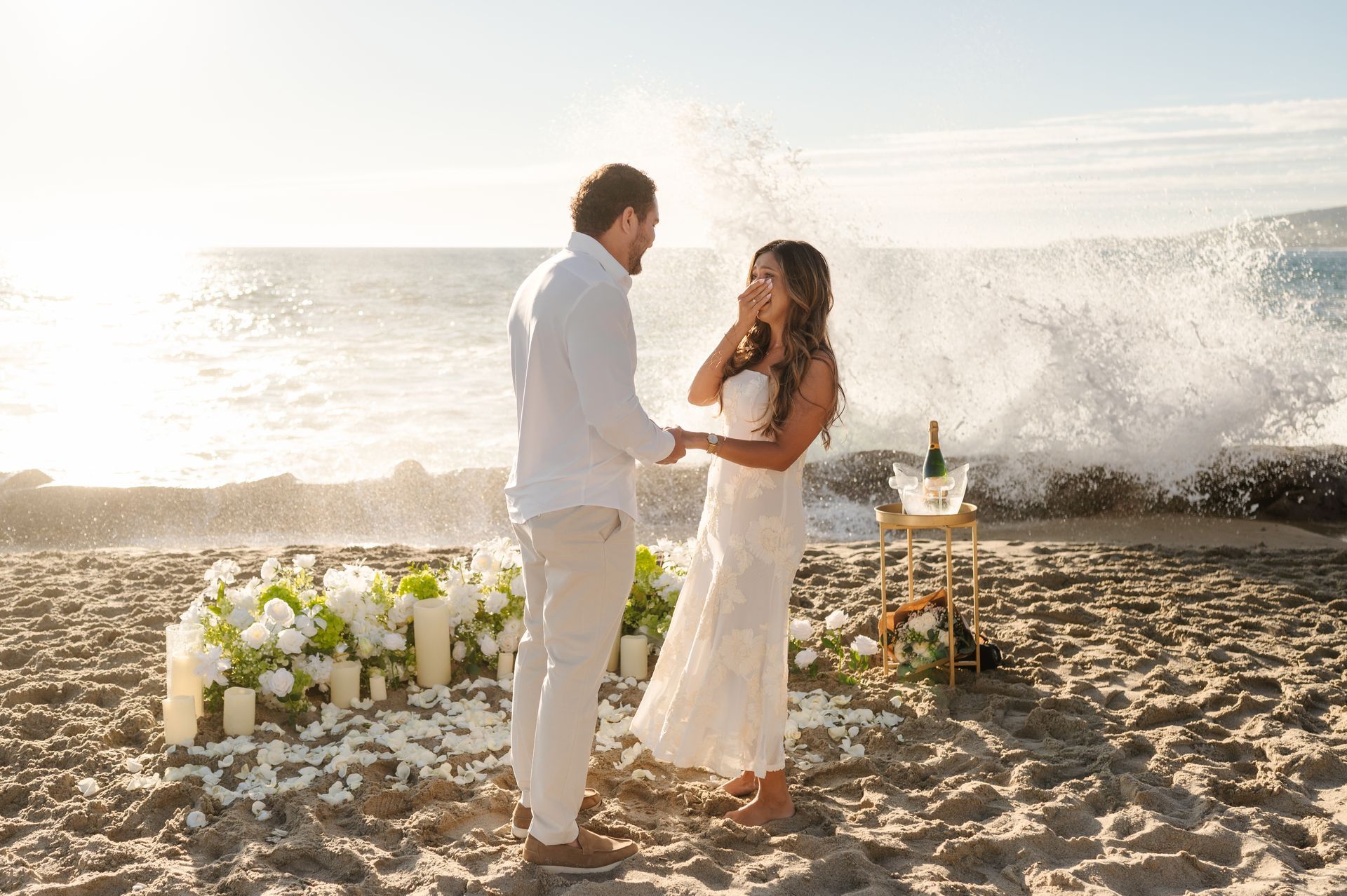 Treasure Island Beach Proposal Photos