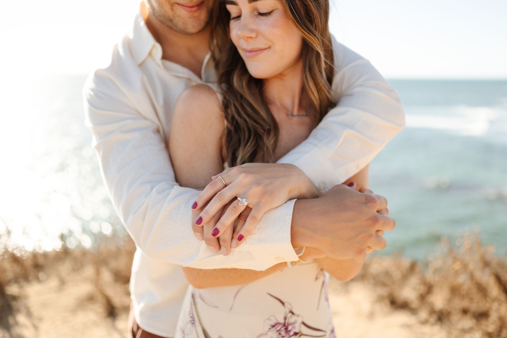 San Diego Sunset Cliff Proposal Photos