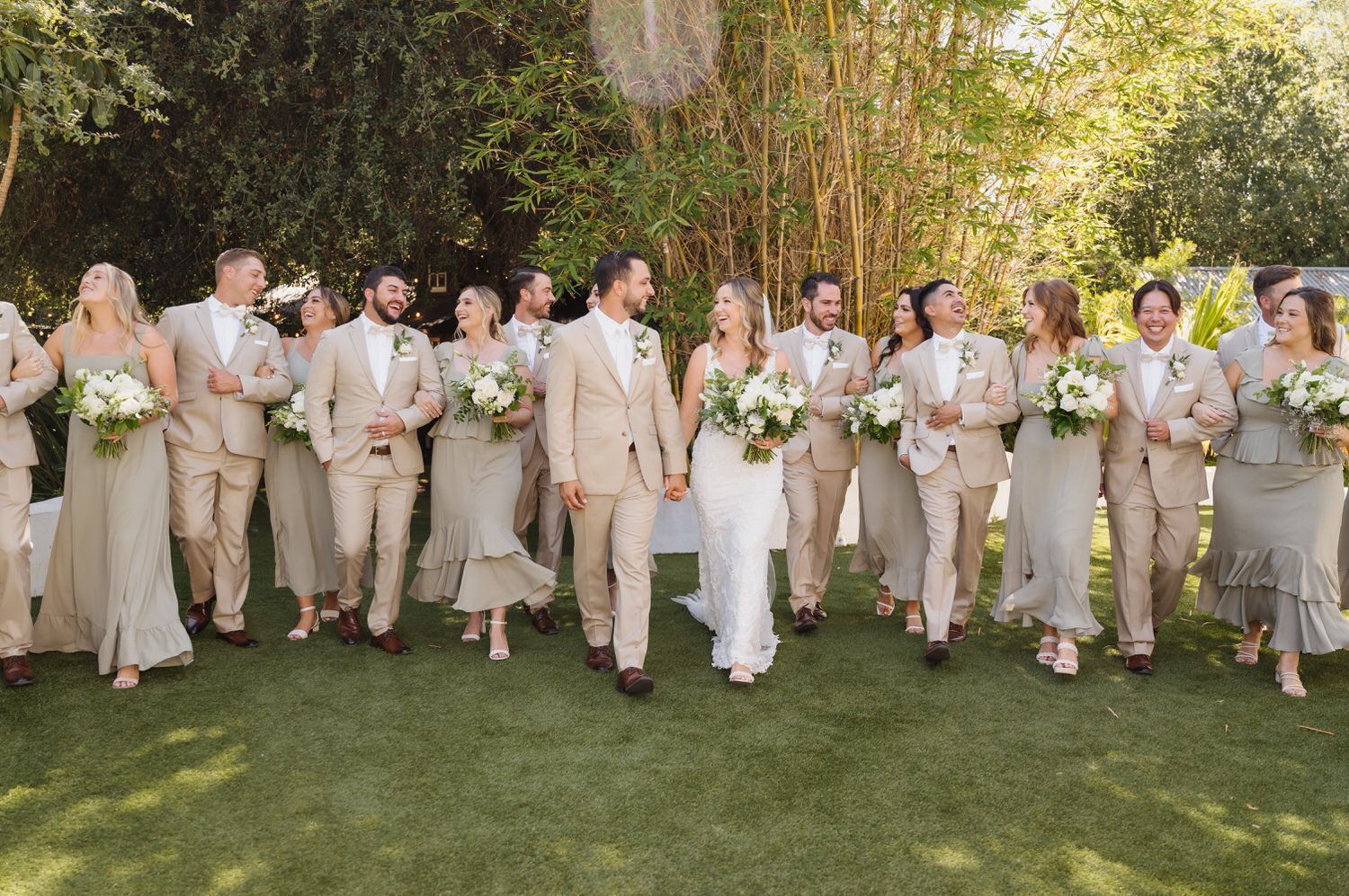 Tivoli wedding party photos