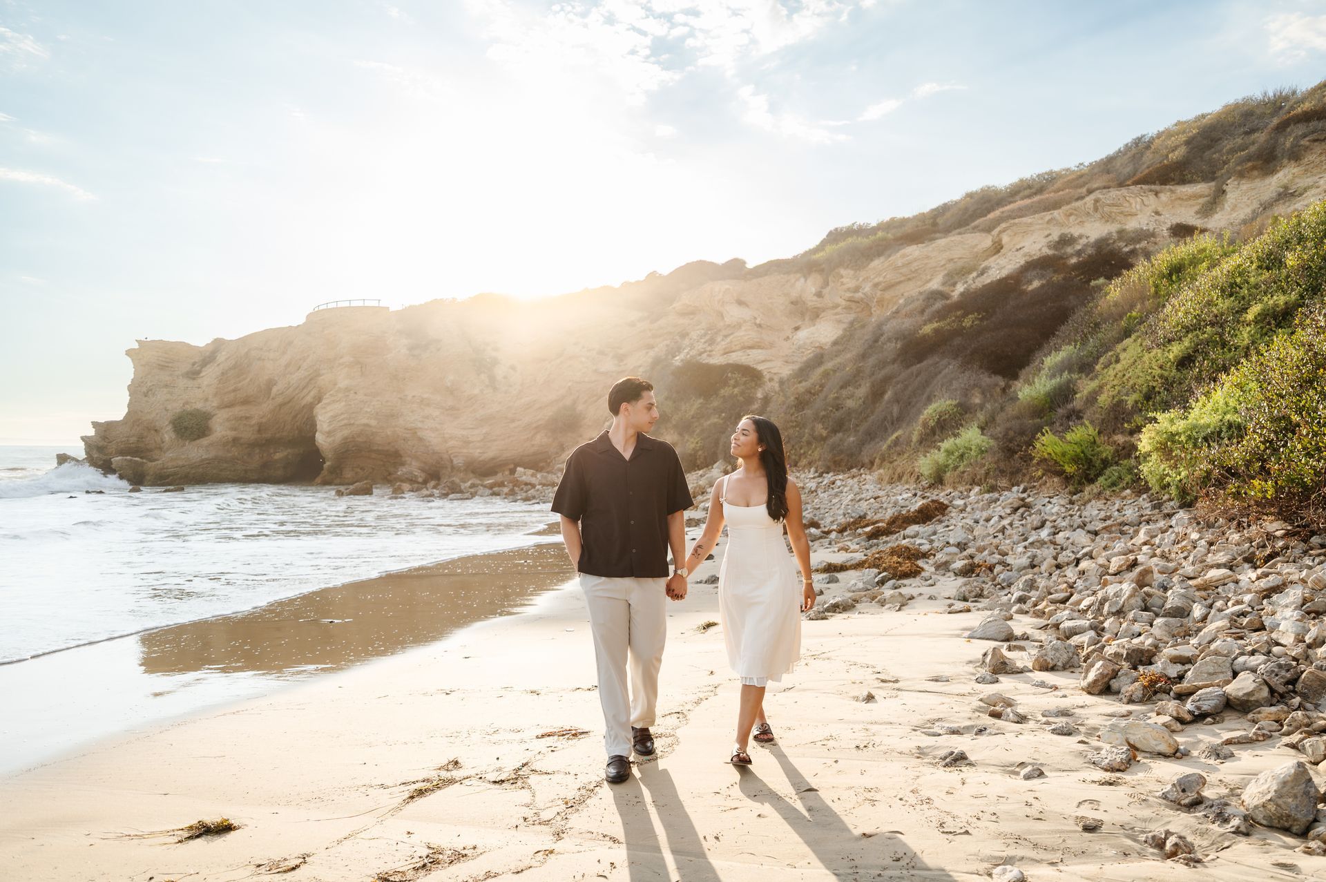 Crystal Cove Proposal Photos