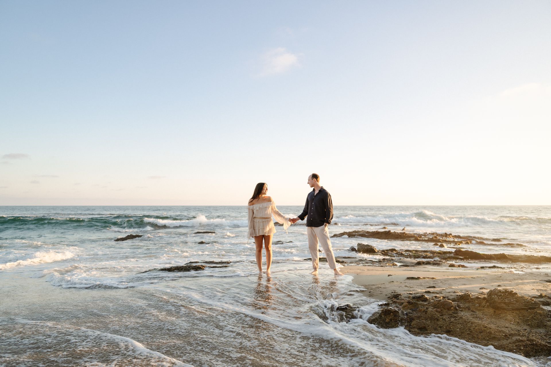 Laguna Beach Sunset Proposal Photos