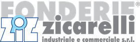 Logo di Fonderie Zicarelli industriale e commerciale s.r.l. in grigio e blu