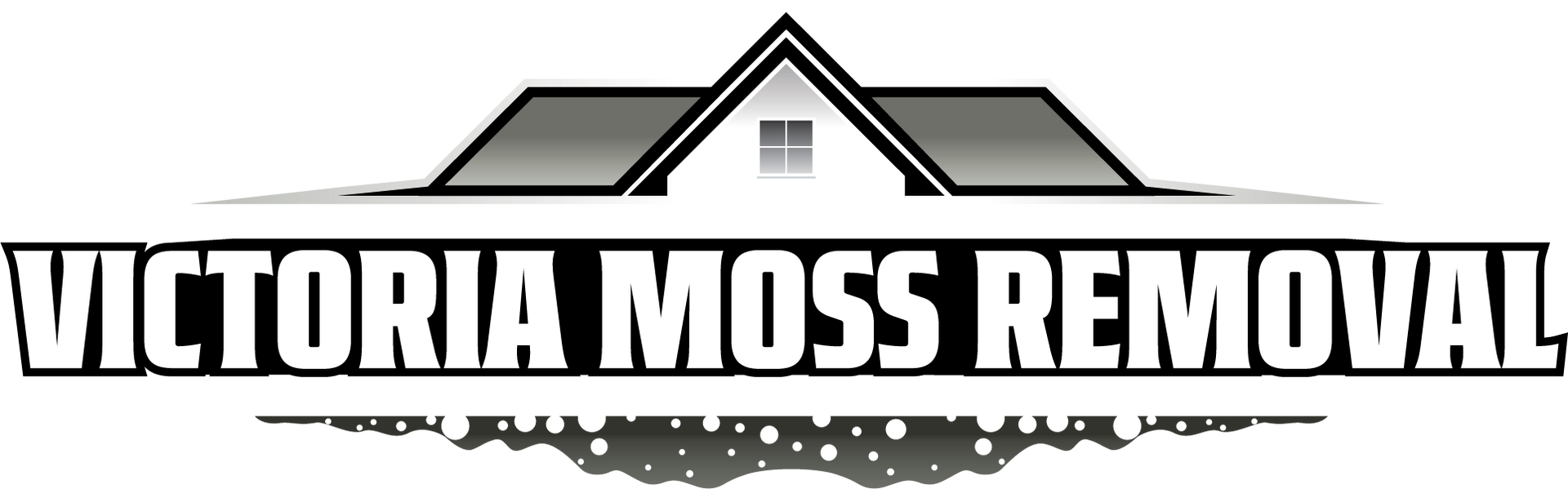 Victoria Moss Removal logo with a house icon and text.