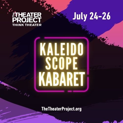 title card for KABARET with dates July 24-26