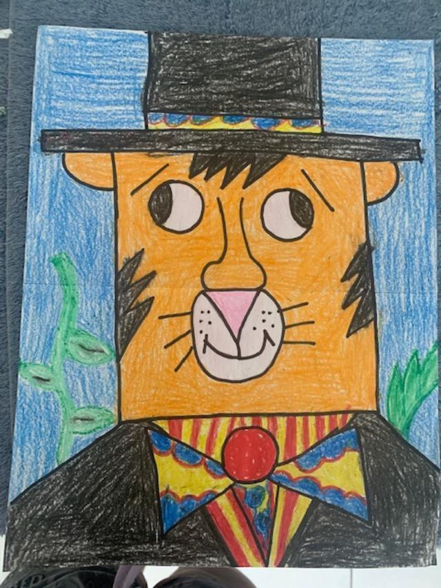 a photo of a drawing
