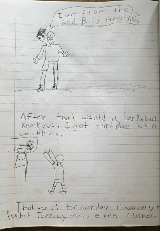 A photo of a notebook
