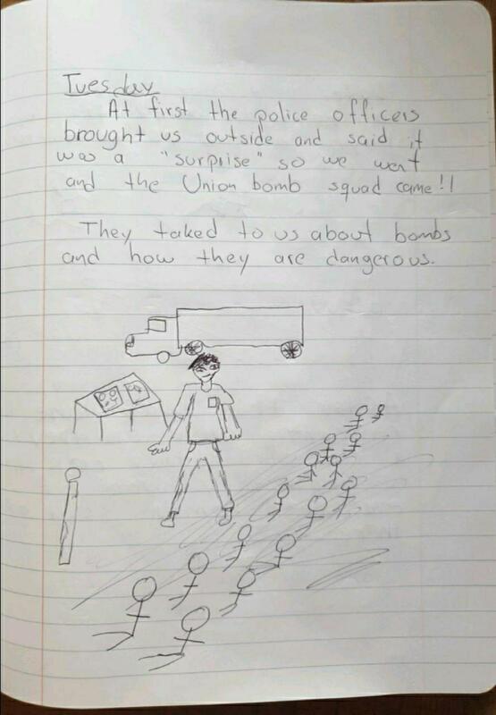 a photo of a notebook page