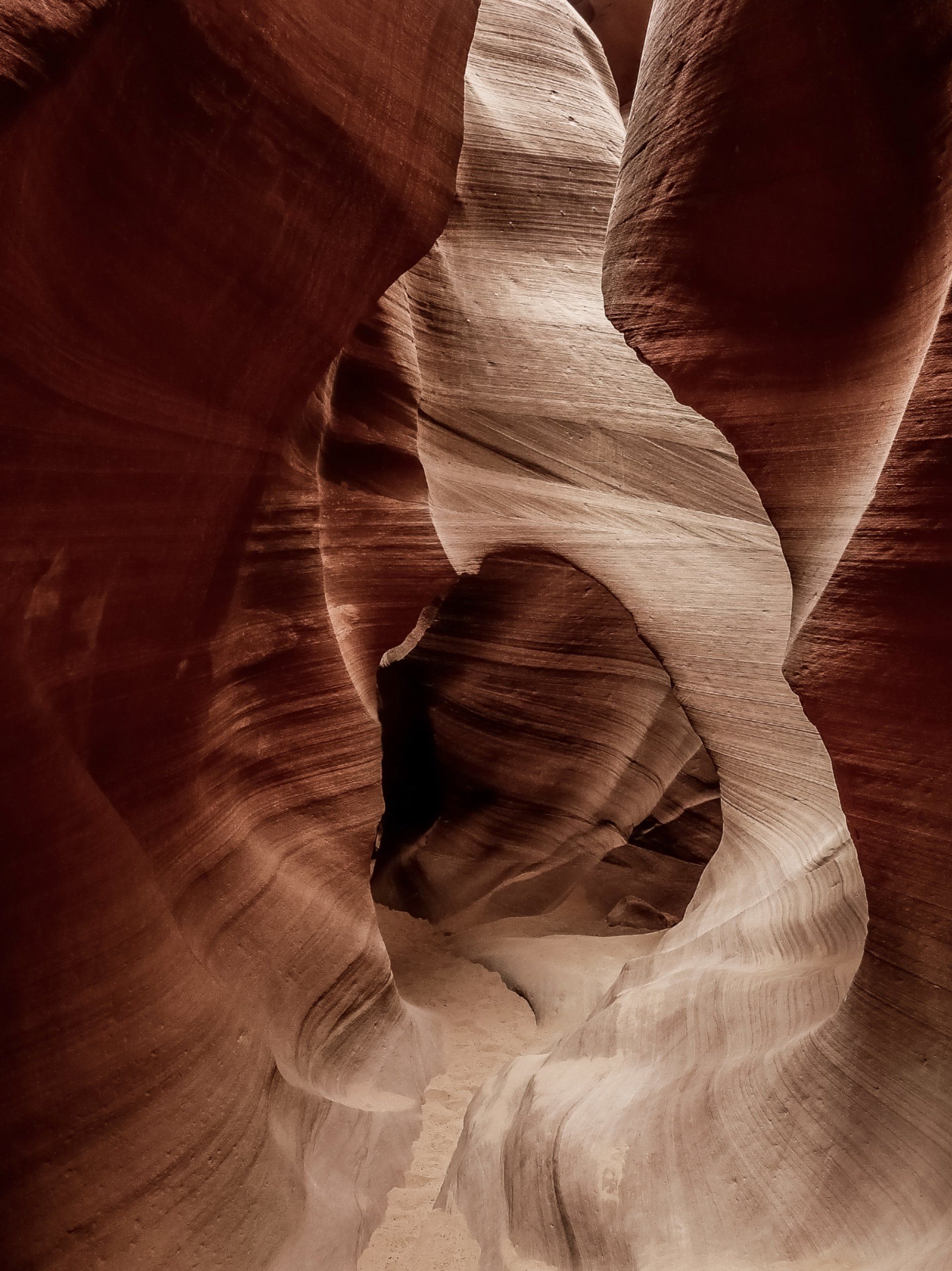 Antelope Canyon zonder toeristen
