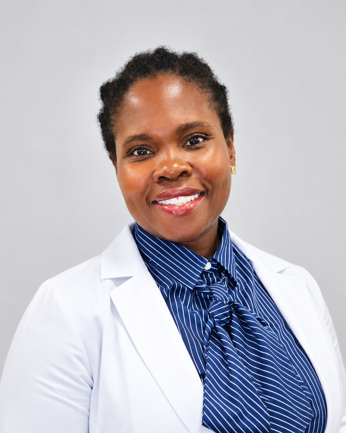 Photo of You Bridge Health provider Wendy Akoh-Brefo, smiling