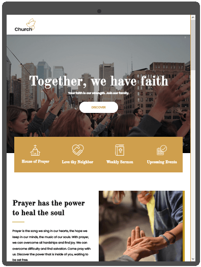Website for a Church