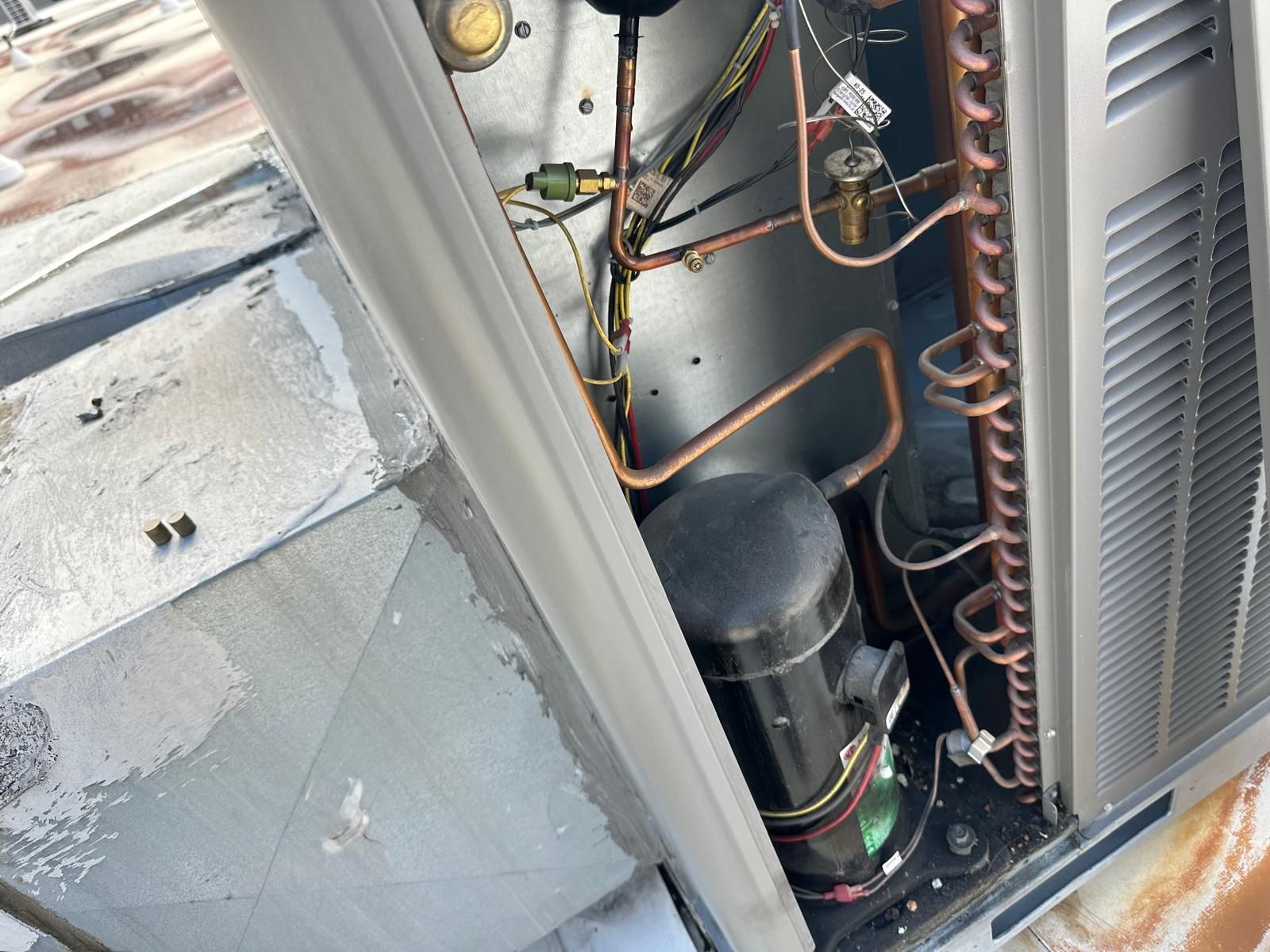 inverter heat pump system being serviced in salt lake city