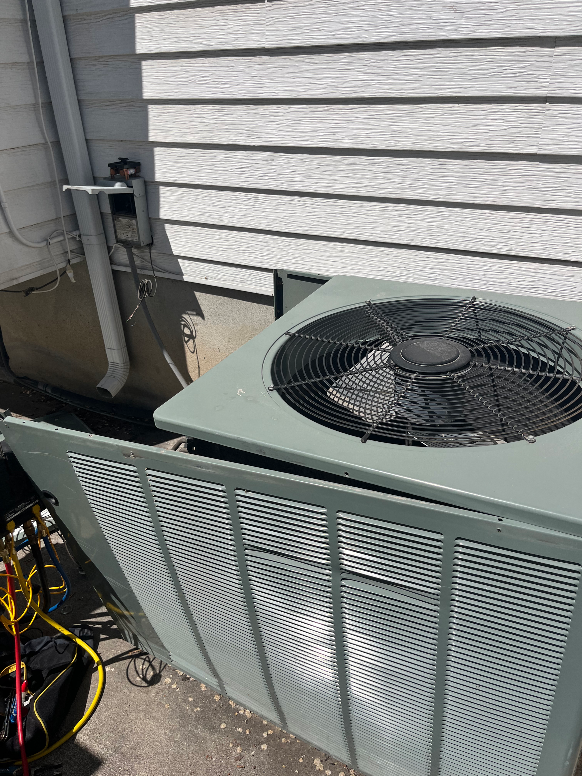 ac unit being serviced in salt lake city