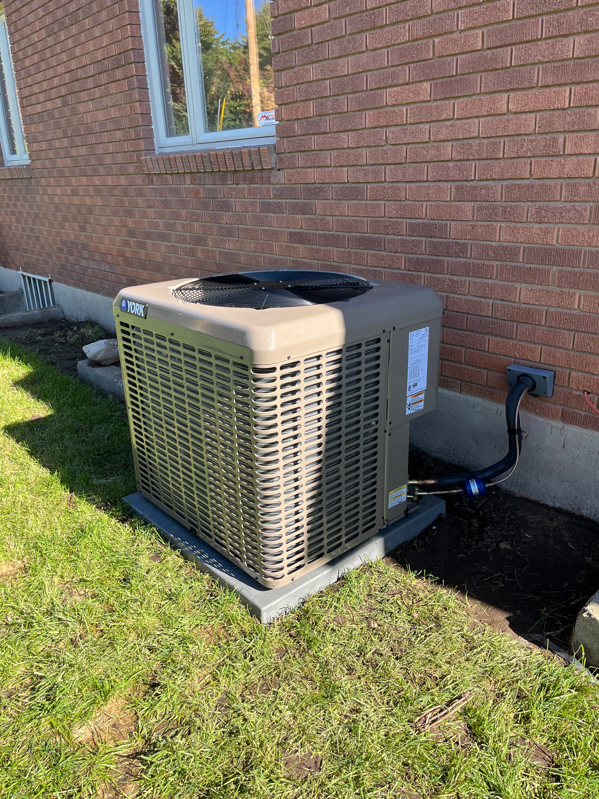 new ac installed by henries heating and air in salt lake city