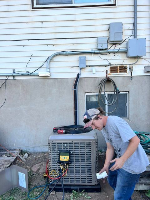 new ac and lineset installed by henries heating and air in salt lake city