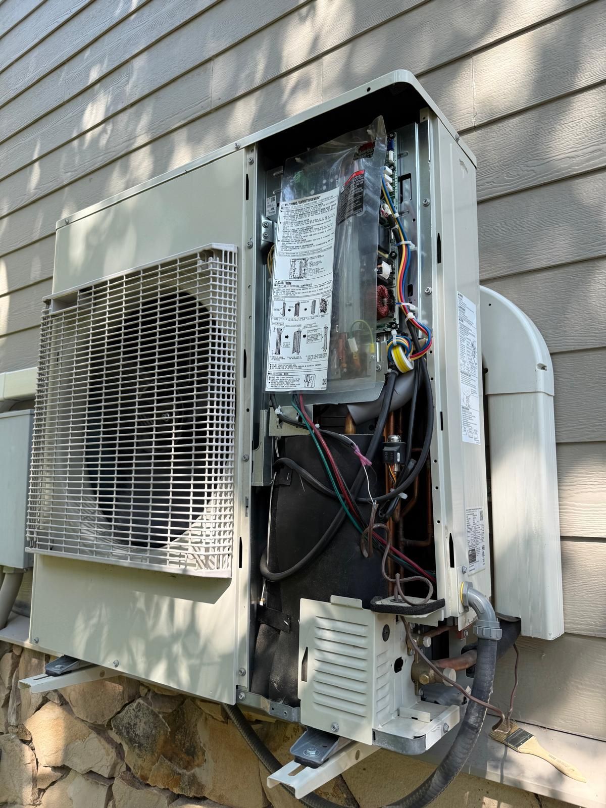inverter heat pump system being serviced in salt lake city