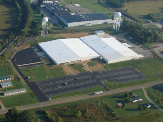 View From the Top of Briggs and Stratton Roof — Dyersburg, TN — Frazier Roofing