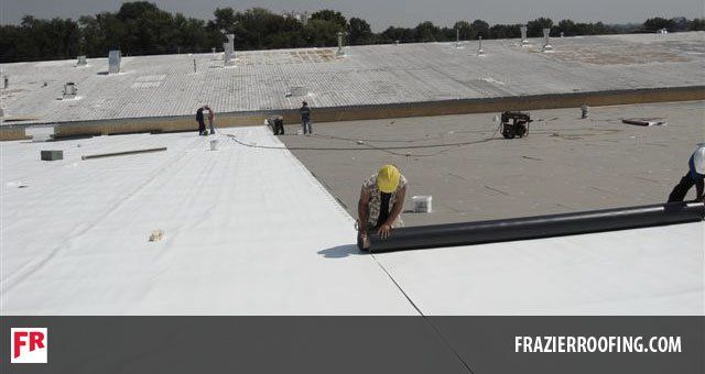 Single Ply Membranes — Dyersburg, TN — Frazier Roofing Single Ply Membranes — Dyersburg, TN — Frazier Roofing