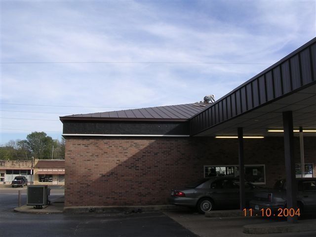 Freshly Installed Metal Roof — Dyersburg, TN — Frazier Roofing
