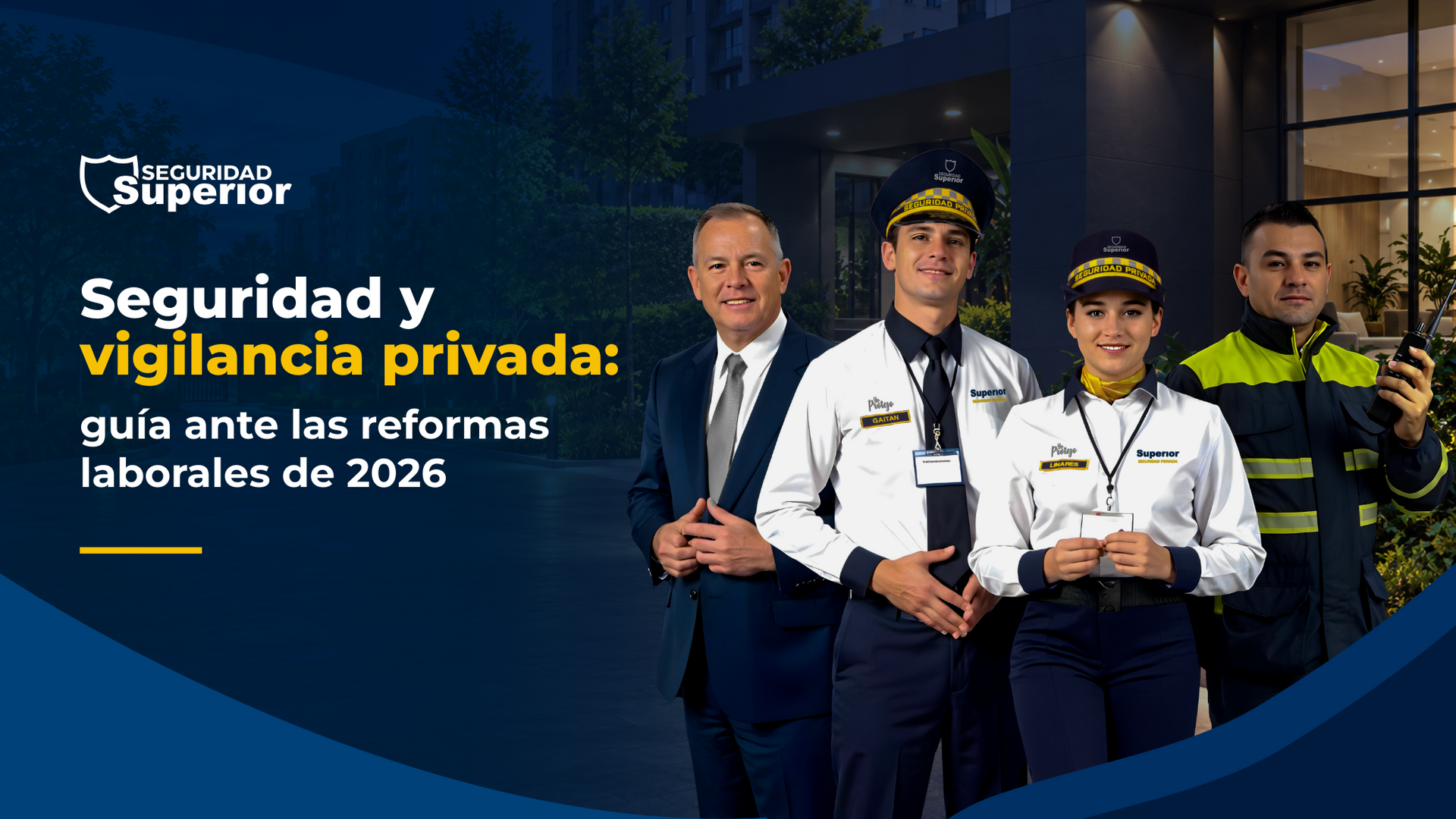 Equipo de Seguridad Superior para servicios de seguridad y vigilancia privada en Colombia.
