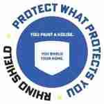 Blue shield logo with text “PROTECT WHAT PROTECTS YOU” and “RING SHIELD” around it.