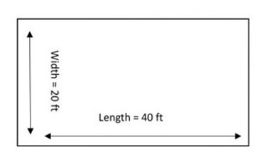Rectangle Lawn Measure — Ellicott, CO — Schubert’s Sod Depot Rectangle Lawn Measure — Ellicott, CO — Schubert’s Sod Depot