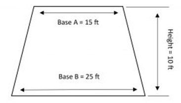 Trapezoid Lawn Measure — Ellicott, CO — Schubert’s Sod Depot Trapezoid Lawn Measure — Ellicott, CO — Schubert’s Sod Depot