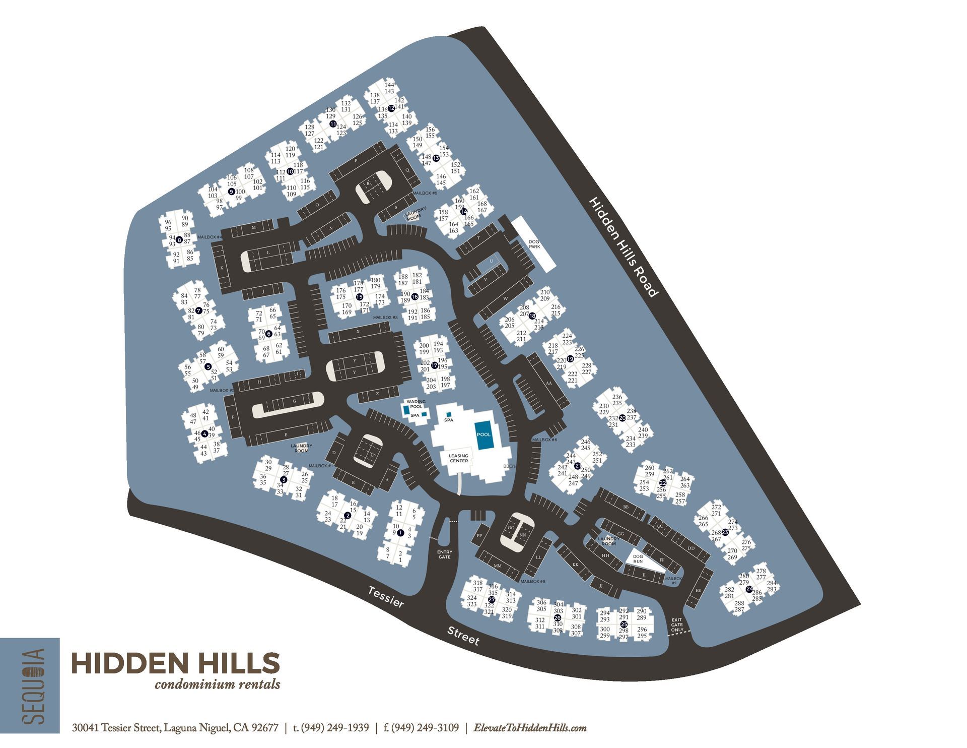Hidden Hills map.