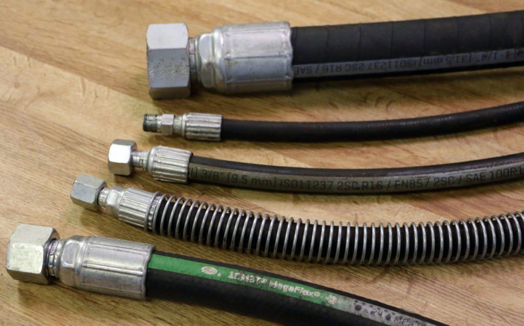 Hydraulic Hoses in Shop — Chattanooga, TN — Swope Supply Co.