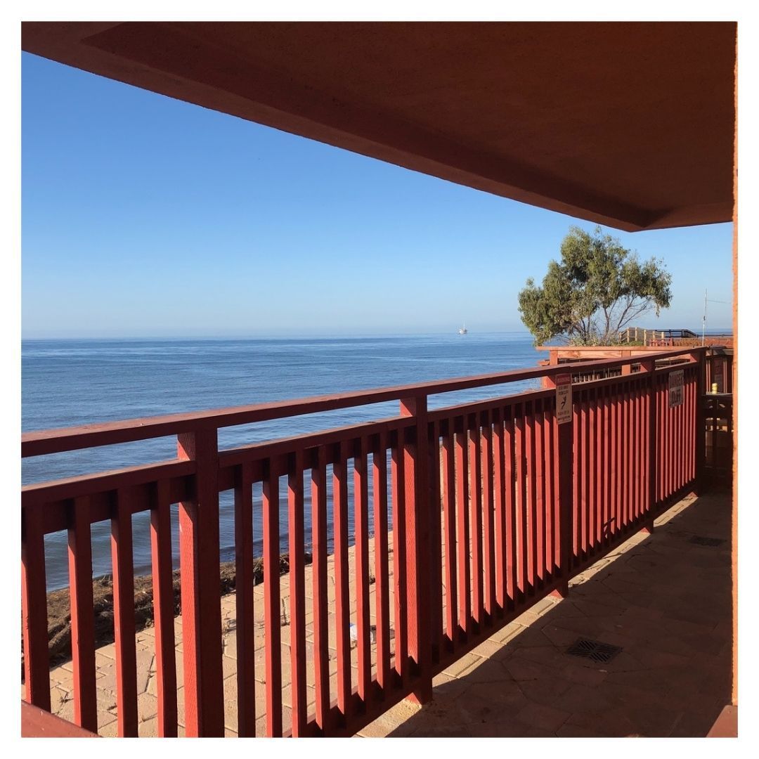 Ocean view from porch