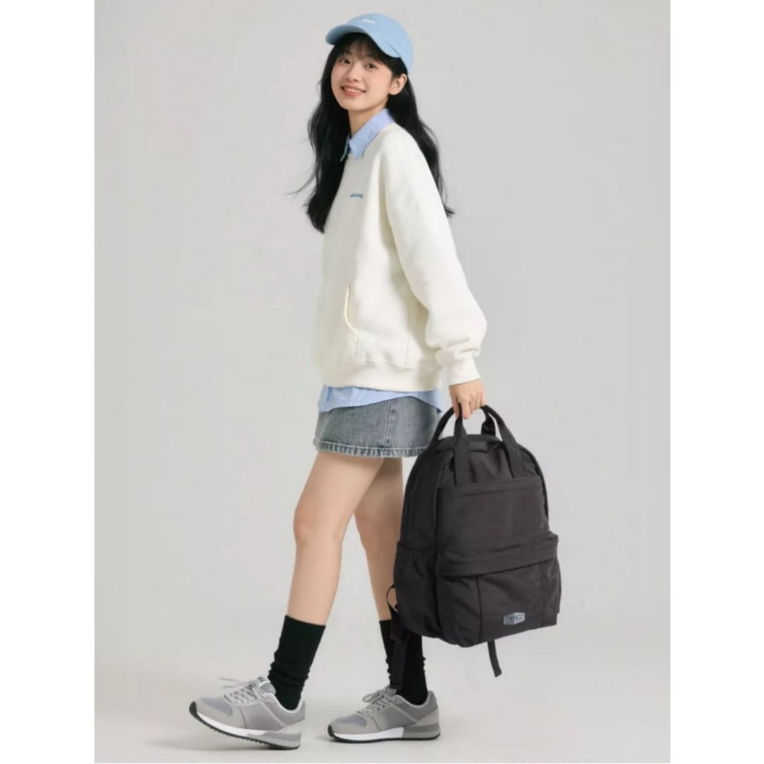 免運內有折扣碼 BAGSMART 防潑水雲朵後背包