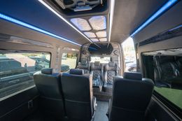 Black Chevrolet Suburban SUV.